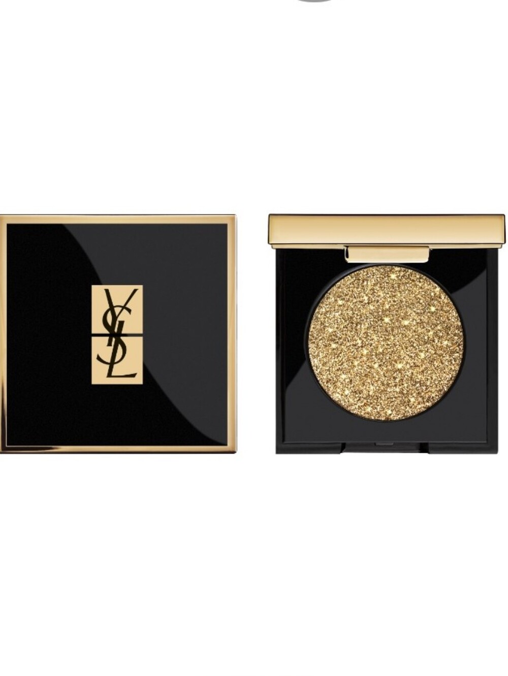 NIB $33 Yves Saint Laurent Sequin Crush Eye Shadow In Legendary Gold